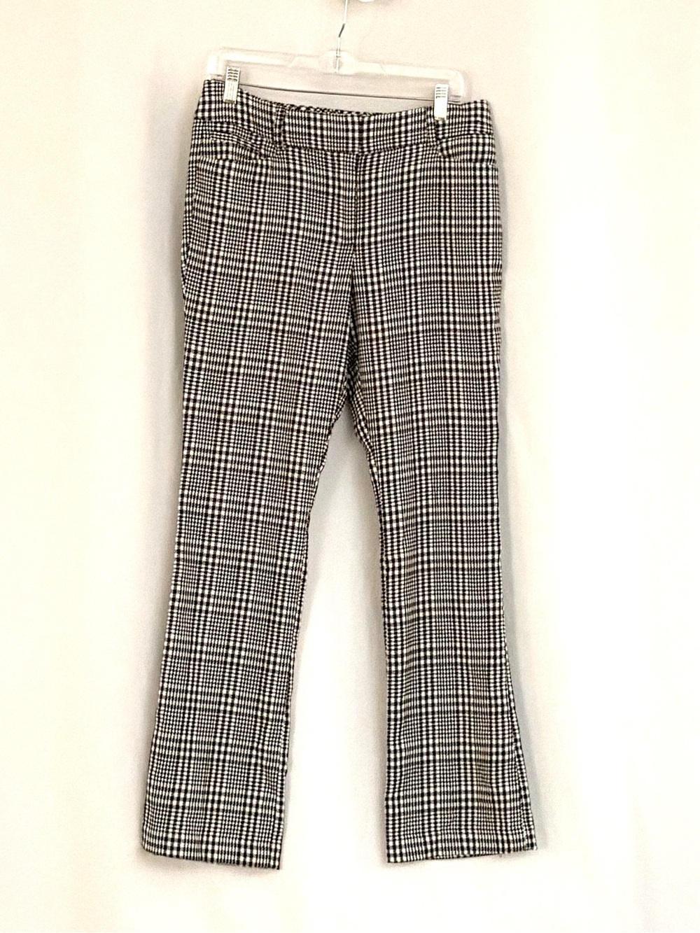 New York & Company Dress Pants in Black & White Herringbone